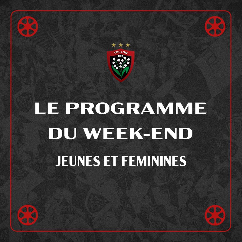 Jeunes et féminines : le programme du week-end !
