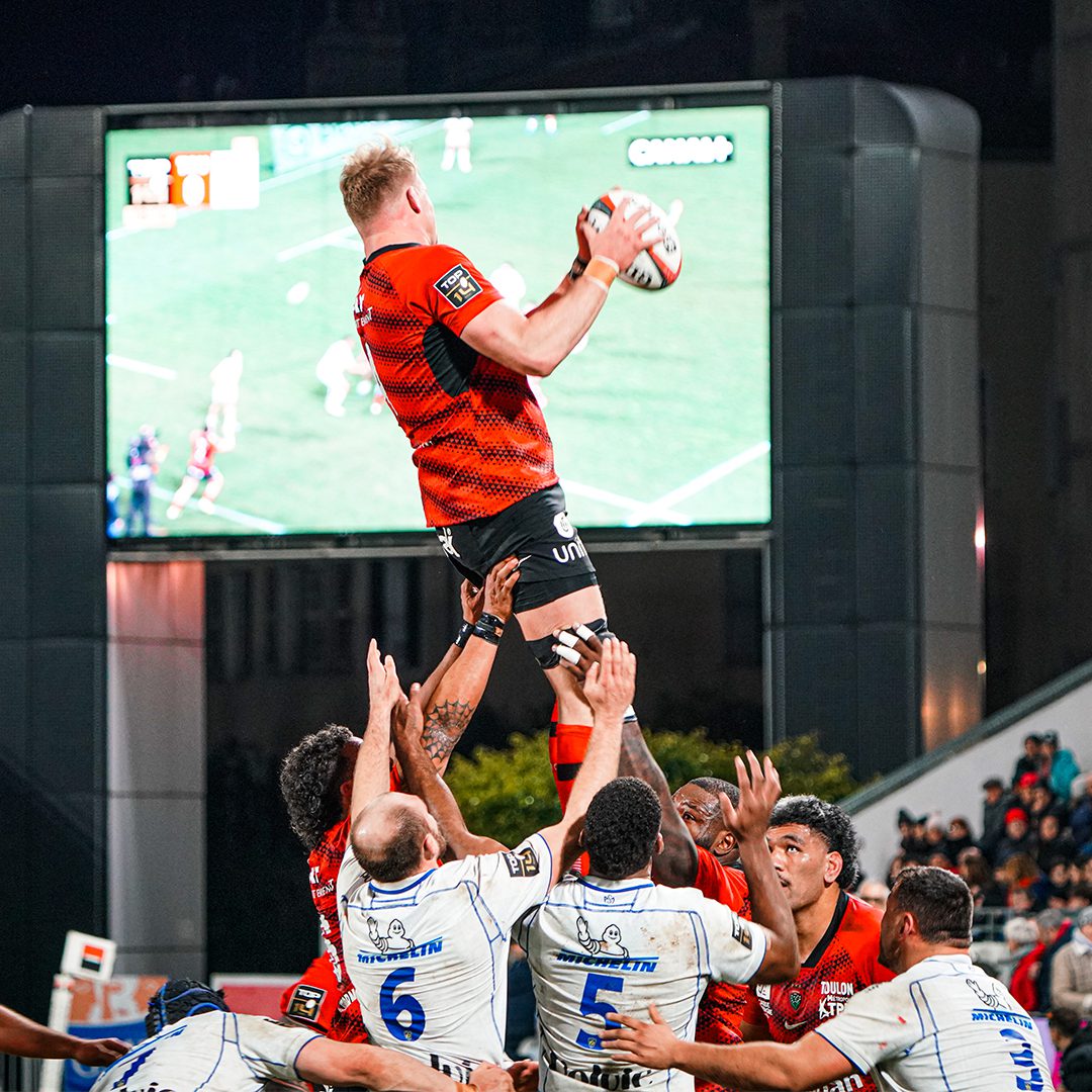 Toulon – Clermont : le RCT s’incline pour la première fois de la saison à Mayol