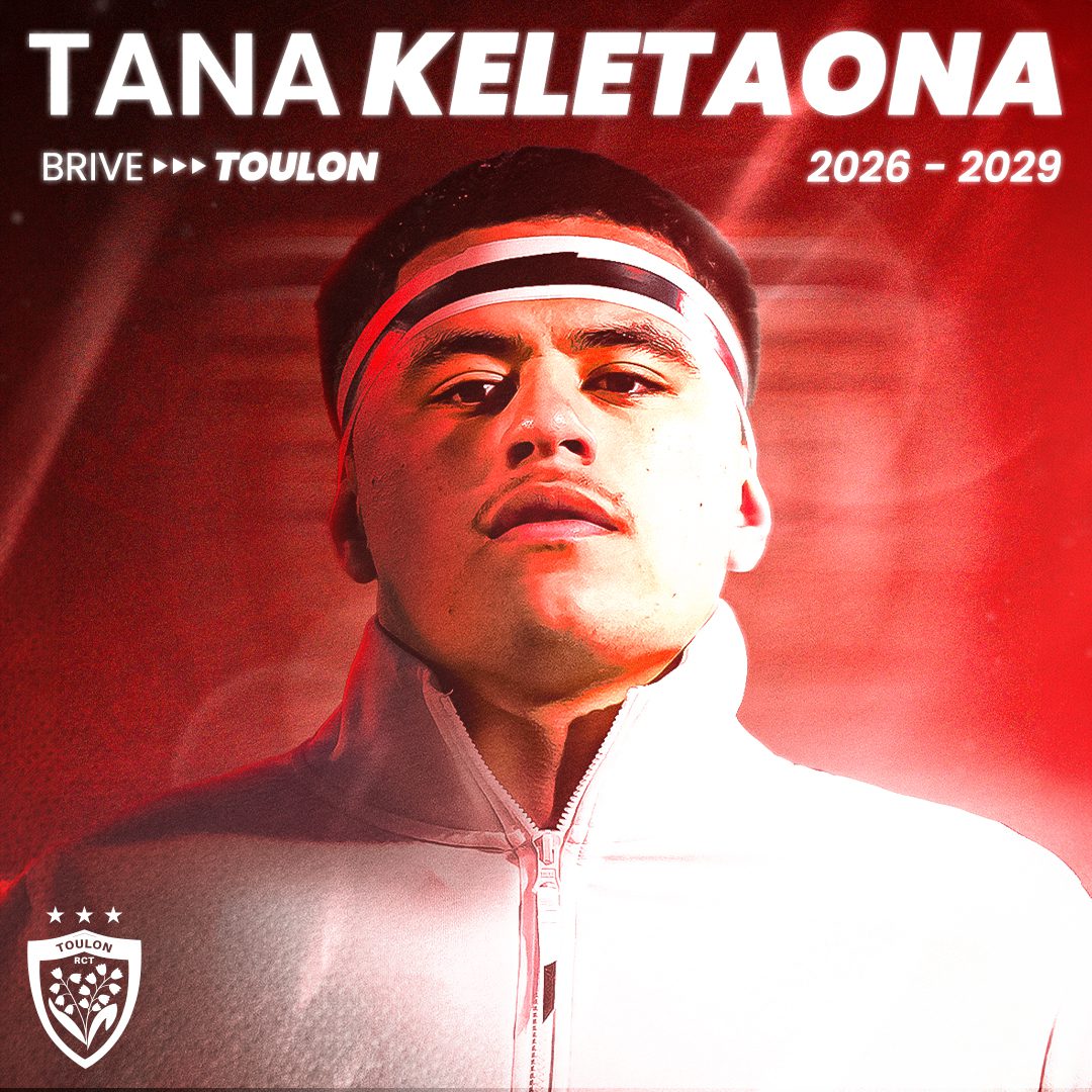 Tana Keletaona s’engage avec le RCT pour les 3 prochaines saisons