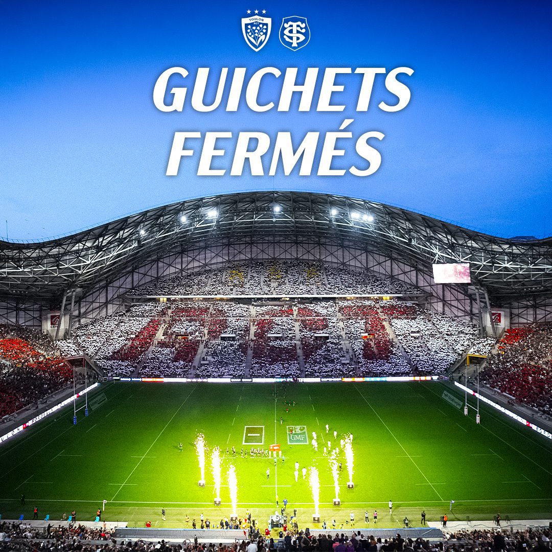 Toulon – Toulouse à guichets fermés : un record historique au Vélodrome !