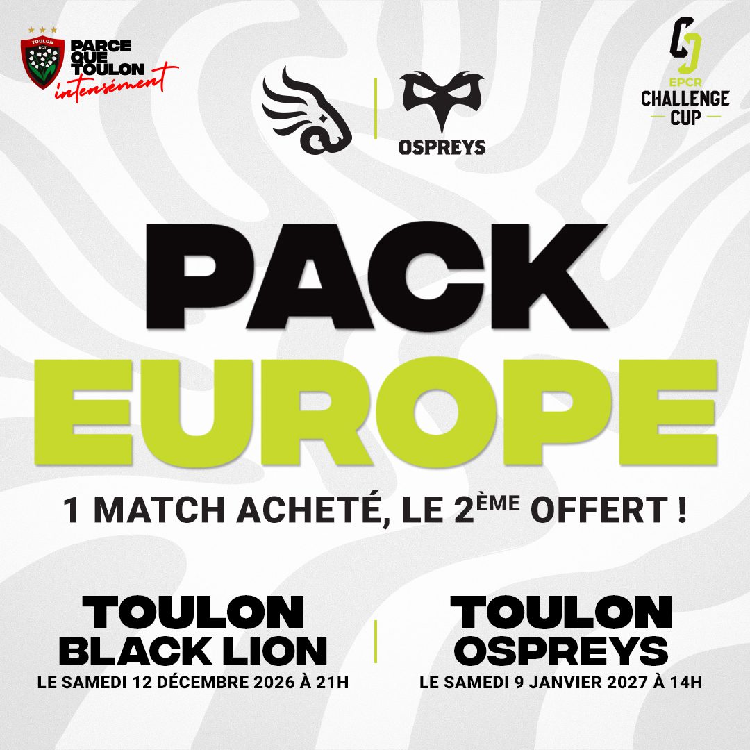 Le Pack Europe est disponible à la vente !