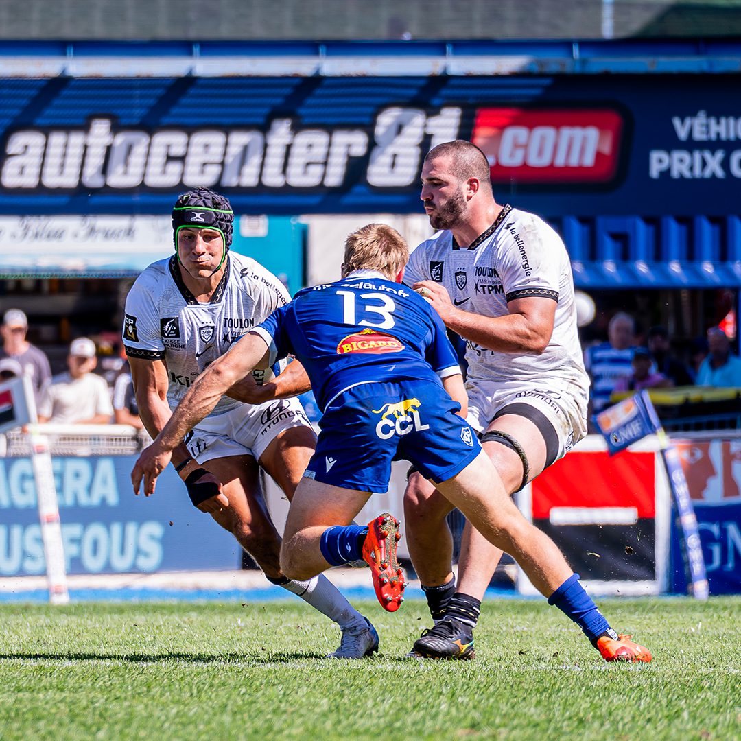 Le RCT s’incline à Castres et enchaîne une troisième défaite (29-27)