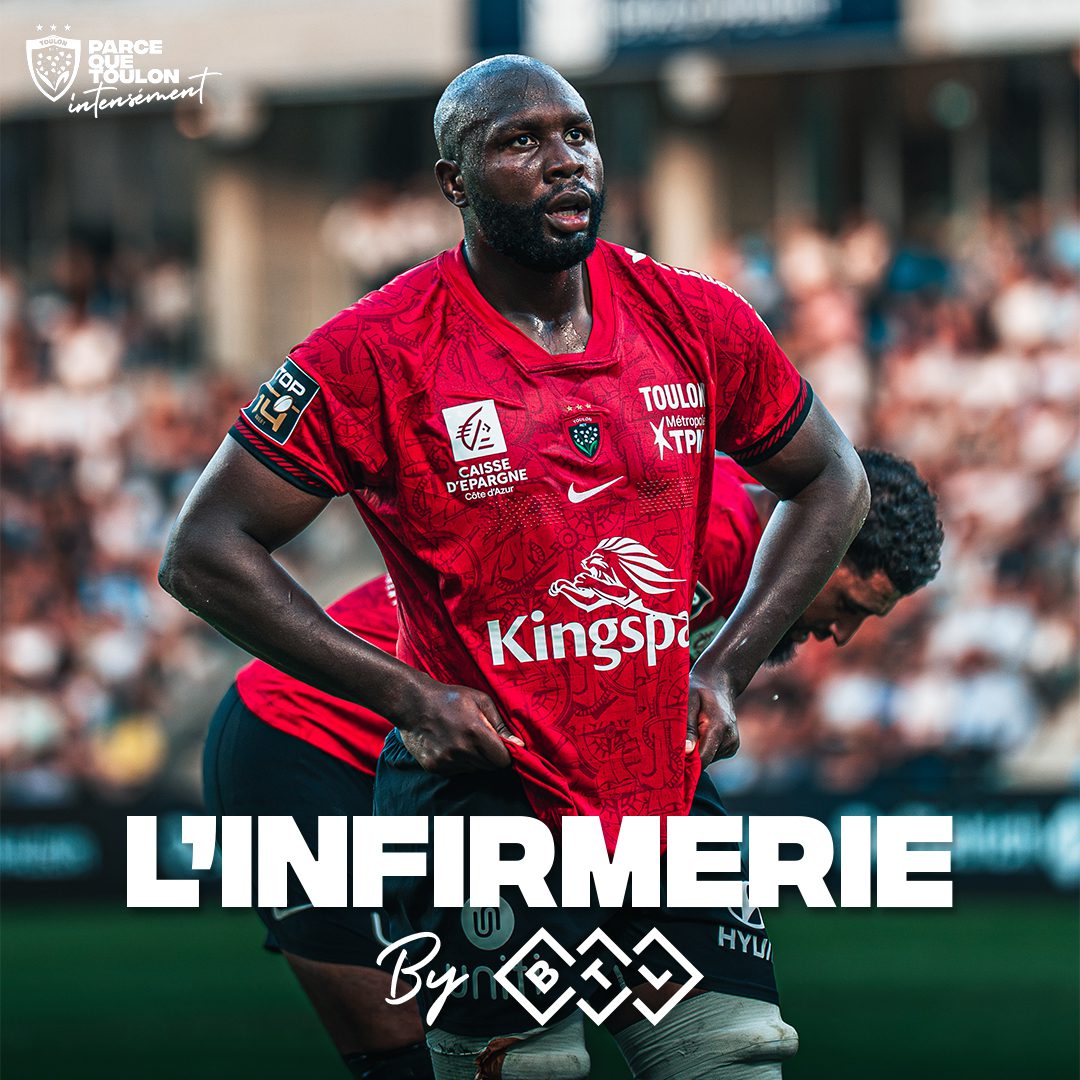 Infirmerie : le point sur les blessés avant Castres – Toulon !