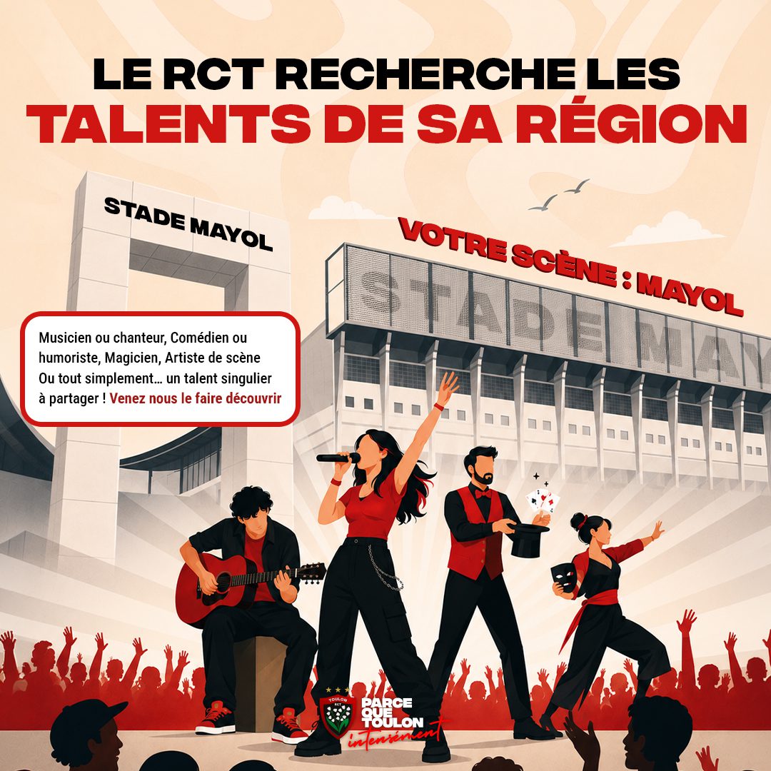 Le RCT recherche les talents de sa région !