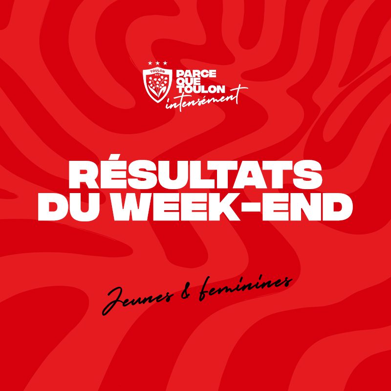 Jeunes et féminines : les résultats du week-end !